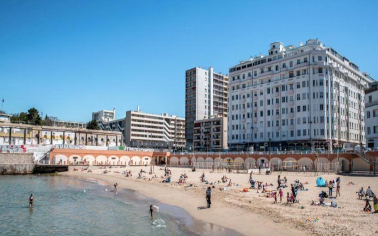"Le Suez" Appartement Au Bord De Mer Catalans-Pharo Marseille Kültér fotó