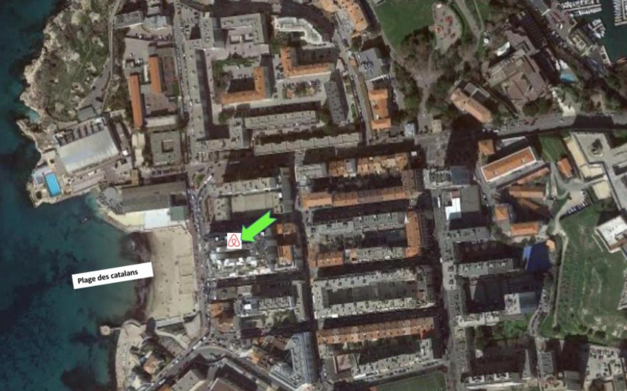 "Le Suez" Appartement Au Bord De Mer Catalans-Pharo Marseille Kültér fotó